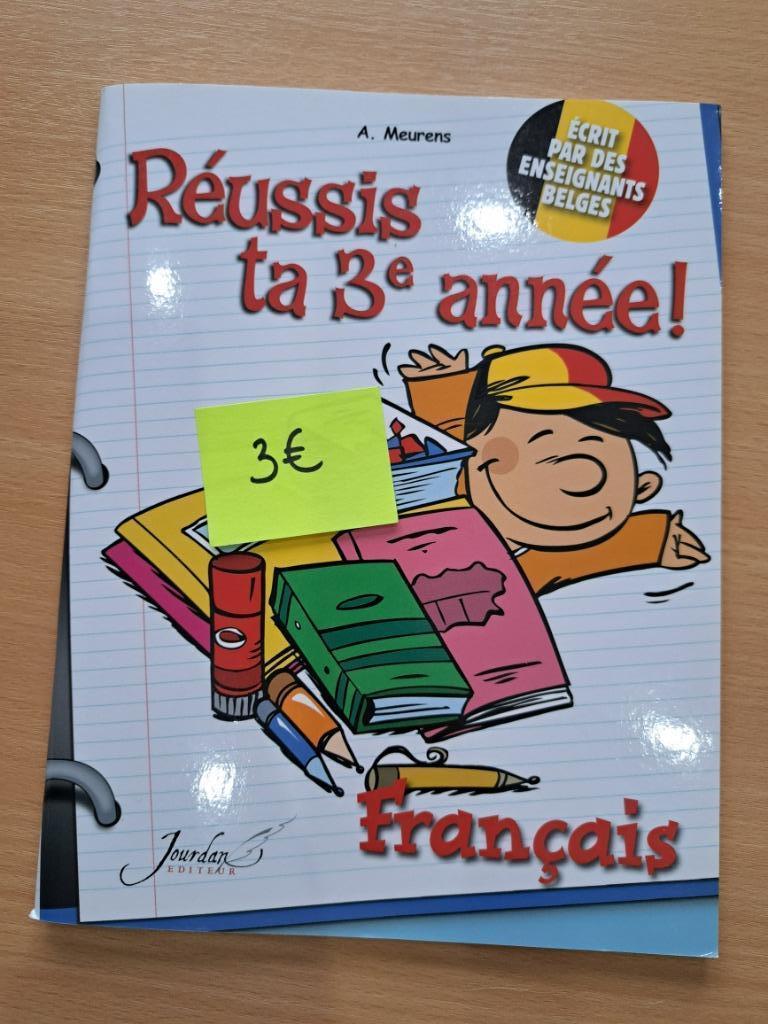 Réussis ta 3è année ! - Manuel scolaire Français, Enlèvement, Comme neuf, Primaire, Français