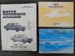 Fiat 131 revue technique + instructieboekje, Ophalen of Verzenden, Gelezen