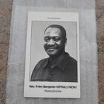 Rév. Frère Benjamin Kiphalu Nzau - 1964-2004, Enlèvement ou Envoi, Image pieuse