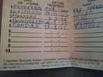 NMBS Standard Multi 5 lijntjes tem 11/10/2025, Tickets en Kaartjes, Drie personen of meer, Trein, Overige typen
