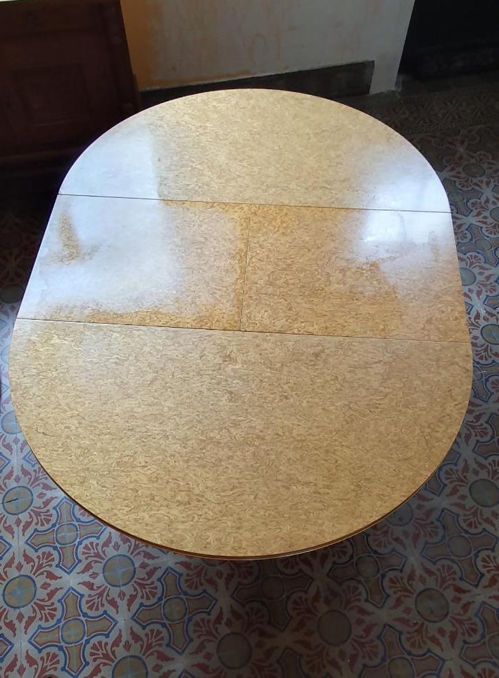 eetkamertafel, Huis en Inrichting, Tafels | Eettafels, Gebruikt, Overige vormen, Ophalen