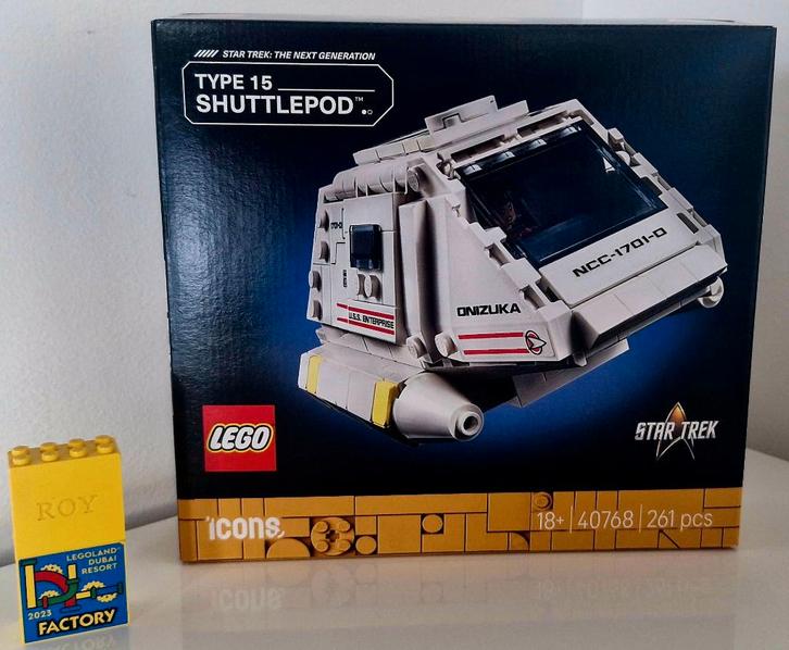 Capsule à navette Star Trek Type 15 Lego 40768, Enfants & Bébés, Jouets | Duplo & Lego, Neuf, Lego, Ensemble complet, Enlèvement ou Envoi