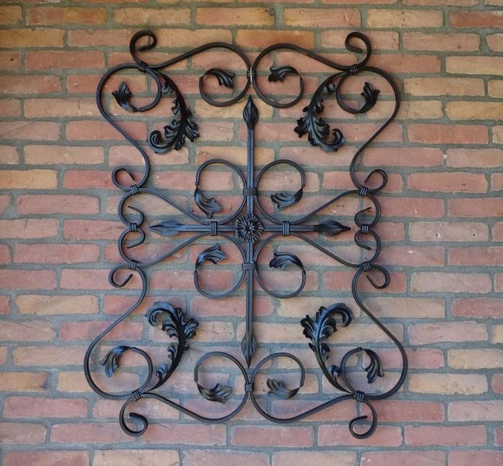 Smeedijzeren sierwerk (Art), Tuin en Terras, Tuinhekken en Hekwerk, Nieuw, Tuinhek, IJzer, Ophalen of Verzenden