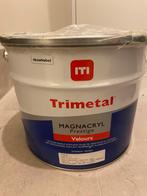 Trimetal Magnacryl Prestige velours RAL 9010 10 liter, Bricolage & Construction, Enlèvement, Neuf, Blanc, Peinture