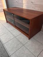 Tv meubel glazen deuren, Ophalen, Gebruikt