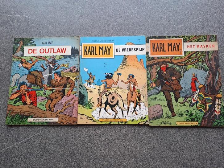 Stripverhalen Bessy en Karl May, Boeken, Stripverhalen, Gelezen, Meerdere stripboeken, Ophalen