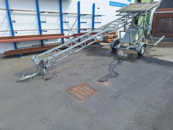 Bouwlift, Enlèvement, Utilisé