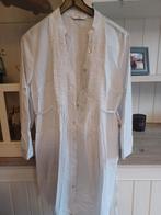 wit fris hemdje/tuniek met fijn streepje, Enlèvement ou Envoi, Neuf, Taille 38/40 (M), Blanc