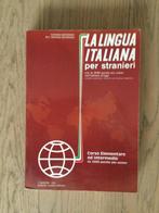 Studieboek Italiaans La lingua italiana per stranieri, Boeken, Ophalen of Verzenden, Gelezen