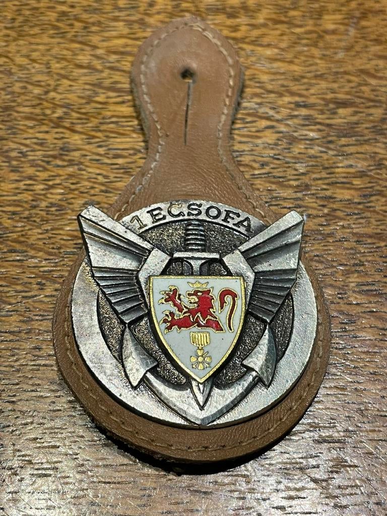 Borsthanger 1ECSOFA, Verzenden, Embleem of Badge