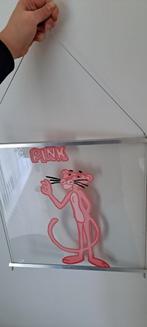 Pink panter uit glas .om op te hangen, Antiek en Kunst, Kunst | Designobjecten, Ophalen