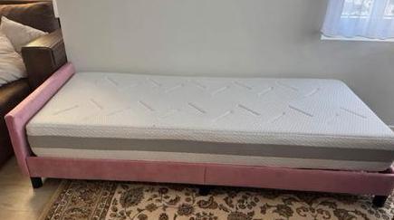 Bed 80 x 200 cm – mag weg voor €40, Elektronische apparatuur, Zonnebanken en Gezichtsbruiners, Zo goed als nieuw, Ophalen