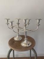 Verzilverde kandelaren, Ophalen, Gebruikt, 25 tot 50 cm, Grijs