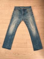 G- star 3301 straight broek jeans Loose Z.G.A.N W33 L32, Ophalen of Verzenden, Zo goed als nieuw, Blauw, W33 - W34 (confectie 48/50)