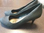 zwarte glitterschoenen met  hoge hakken maat 39, Ophalen of Verzenden