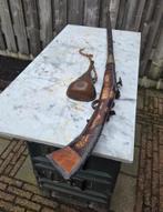 zeer oud antiek geweer +- 1790 Percussie voorlader vrij, Antiek en Kunst, Ophalen of Verzenden