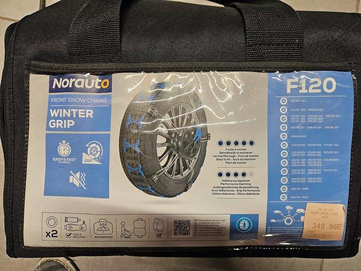 chaussettes - chaînes winter grip, Auto diversen, Sneeuwkettingen, Nieuw, Ophalen