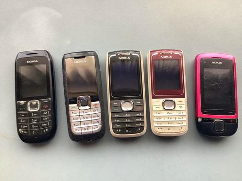 SET VAN 5 NOKIA VOOR... €20, Telecommunicatie, Mobiele telefoons | Nokia, Gebruikt, Ophalen