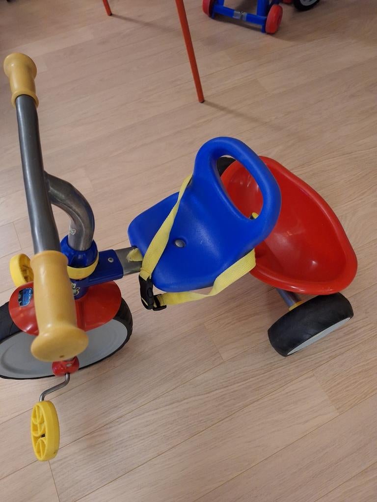 Driewieler (zonder duwstok), Ophalen, Gebruikt