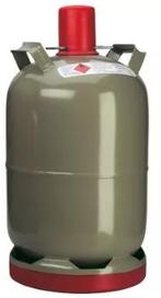 gasfles staal ongevuld 11kg, Caravans en Kamperen, Ophalen, Nieuw