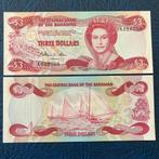 Bahamas - 3 Dollars 1984 - Pick 44a - UNC, Timbres & Monnaies, Billets de banque | Océanie, Enlèvement ou Envoi, Billets en vrac