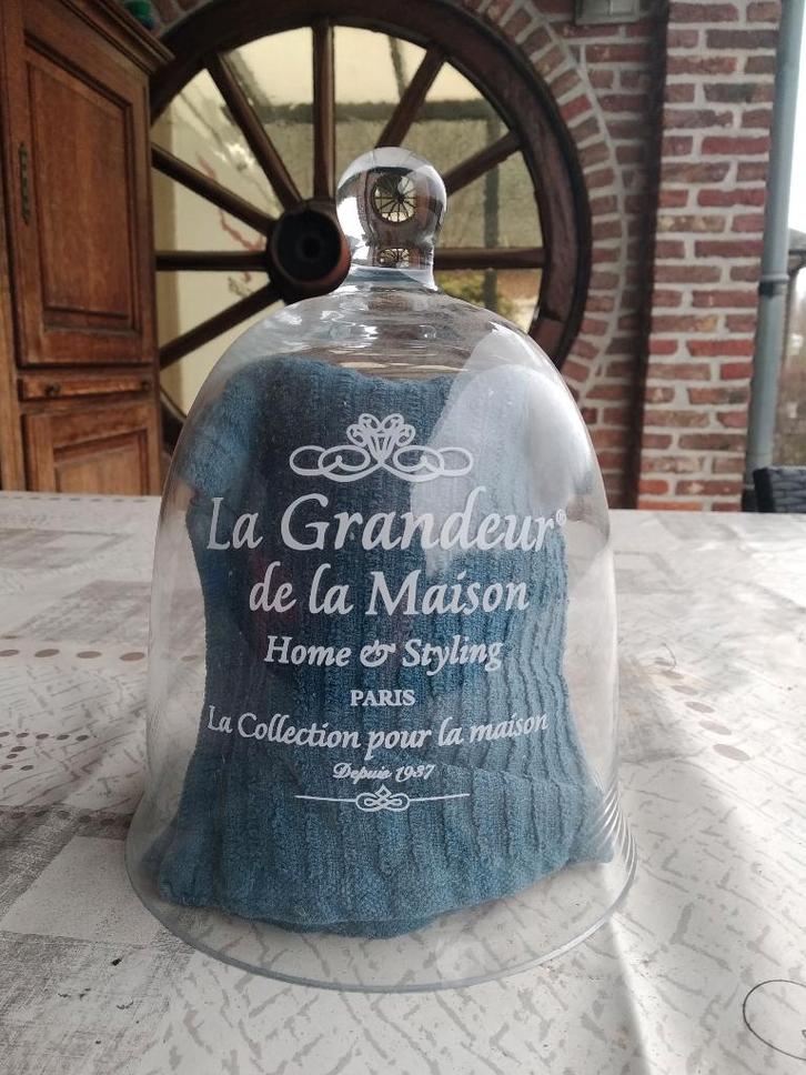 2 lampes à vent en verre et sonnette, Maison & Meubles, Accessoires pour la Maison | Cloches, Utilisé, Enlèvement ou Envoi