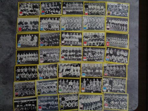 Voetbal KAARTEN maple leaf gum anno 1960 intern. teams 35x, Hobby en Vrije tijd, Stickers en Plaatjes, Verzenden
