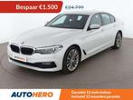 BMW 5 Serie 530 530e Sport Line (bj 2018, automaat), Auto's, BMW, Achterwielaandrijving, Gebruikt, USB, Wit