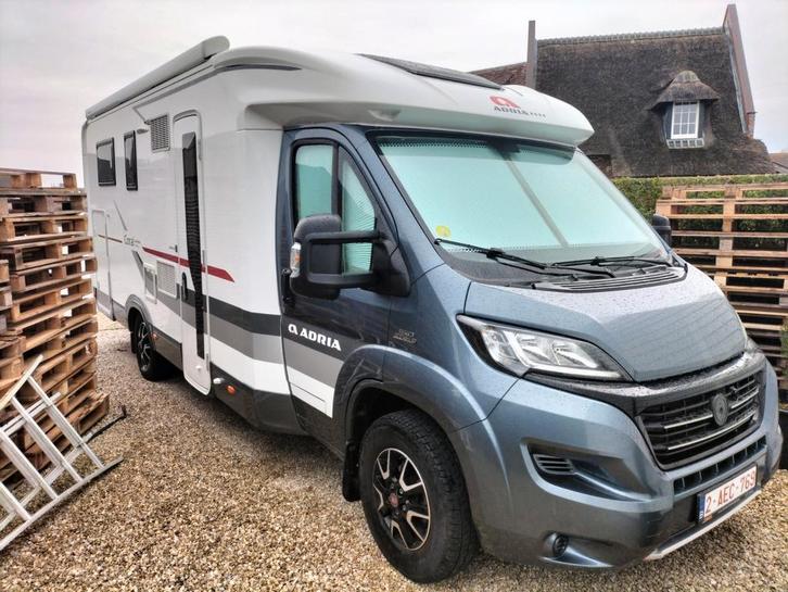 Adria Coral supreme kingsbed, Caravans en Kamperen, Mobilhomes, Particulier, tot en met 3, Half-integraal, Adria, Fiat, Diesel