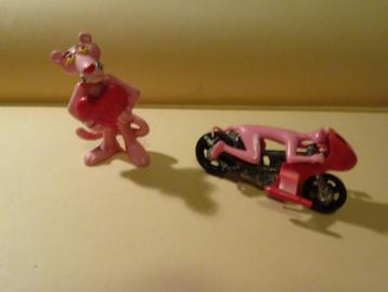 2 roze panterfiguren - Corgi/Bully beschikbaar voor biedingen