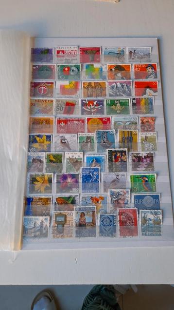 Postzegels zwitserland(voor katrien)