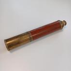 Télescope maritime ancien en bronze et bois, Antiquités & Art, Antiquités | Outils & Instruments, Enlèvement ou Envoi