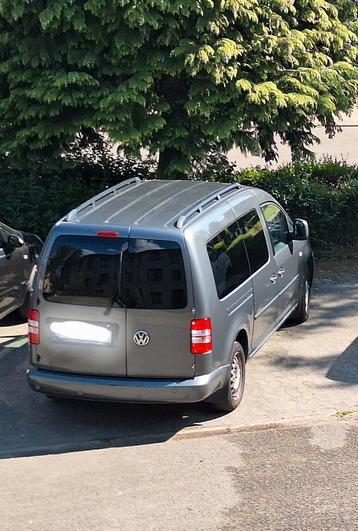 Volkswagen Caddy 7 places gris, 03/2011,1.6L TDI, euro 5, Autos, Achat, Entreprise, Boîte manuelle, Barres de toit