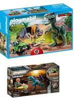 T-REX - DINO'S twee leuke dozen dinoplezier, Kinderen en Baby's, Speelgoed | Playmobil, Verzenden, Nieuw, Complete set