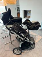 Quinny Buzz + Maxi Cosi kinderwagen + kinderwagen, Kinderen en Baby's, Gebruikt, Luchtbanden, Quinny, Ophalen
