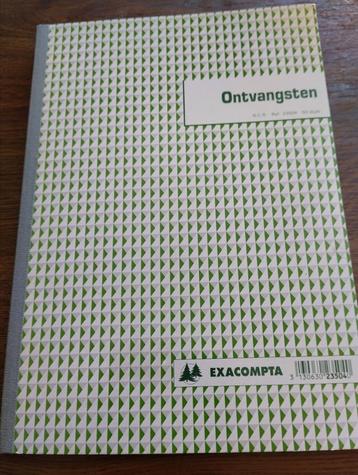 Nieuw blanco kasboek ontvangsten horeca en diverse beschikbaar voor biedingen