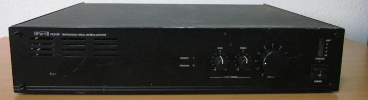 Apart PA240P, Muziek en Instrumenten, Versterkers | Keyboard, Monitor en PA, Zo goed als nieuw, P.A., Minder dan 500 watt, Ophalen