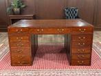 Klassiek Engels bureau (partnerdesk) #547, Ophalen of Verzenden, Zo goed als nieuw, Bureau