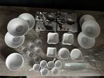 Amuse set, spaghetti borden, ijscoupes, stoomkom., Ophalen of Verzenden, Zo goed als nieuw, Bord(en)