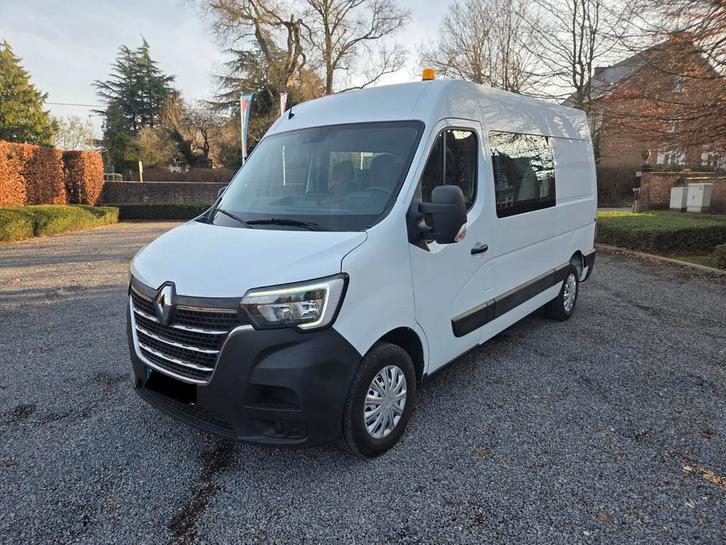 Renault Master L2H2 – 2020 – 7 zitplaatsen – 150 pk – Euro6d, Auto's, Bestelwagens en Lichte vracht, Bedrijf, Te koop, ABS, Achteruitrijcamera