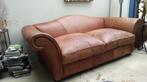 Grand canapé en cuir 3  places, 150 tot 200 cm, Rechte bank, Gebruikt, Leer