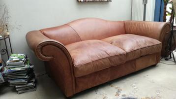 Grand canapé en cuir 3  places