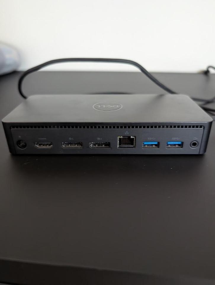 Dell docking station D6000, Computers en Software, Dockingstations, Zo goed als nieuw, Docking station, Laptop, Ophalen