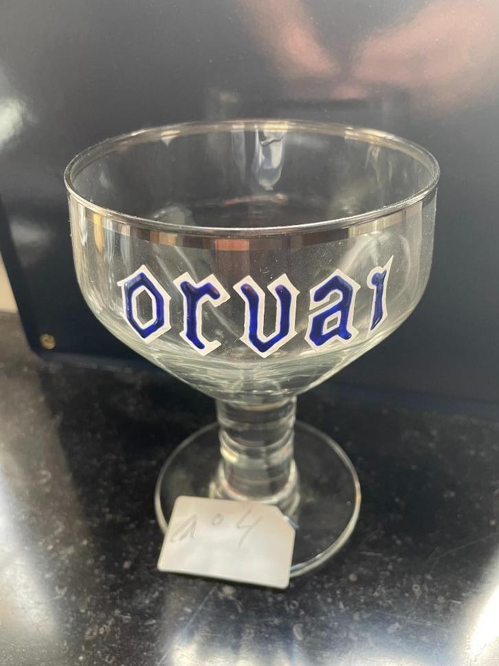 geëmailleerd ovaal glas, Verzamelen, Glas en Drinkglazen, Nieuw, Bierglas, Ophalen of Verzenden