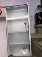 ziekenkast matriaal, Huis en Inrichting, Kasten | Vitrinekasten, Ophalen, Minder dan 50 cm, Gebruikt, Glas