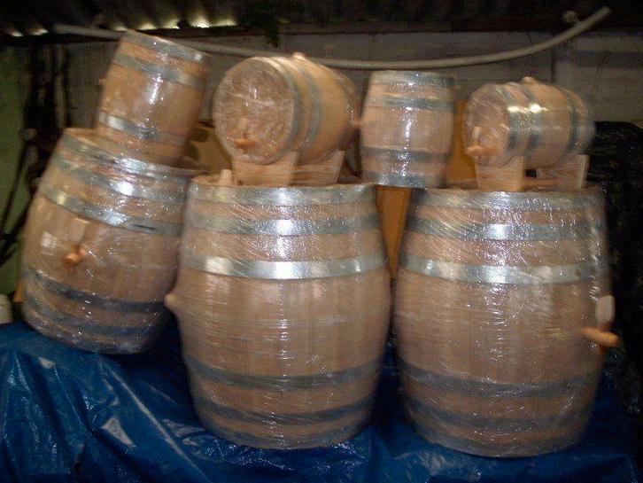 Eiken wijnvaten voor wijn, whiskey en destillatie, Verzamelen, Wijnen, Nieuw, Ophalen of Verzenden
