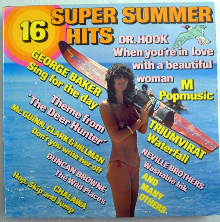 Compilatie LP: 16 Super Summer hits, Cd's en Dvd's, Vinyl | Verzamelalbums, Nieuw in verpakking, Pop, Ophalen of Verzenden