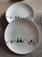 4 Assiettes motifs Hiver neuves, Enlèvement ou Envoi, Neuf