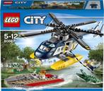 Lego City Helikopter Achtervolging + Patrouillevoertuig, Comme neuf, Ensemble complet, Lego, Enlèvement ou Envoi