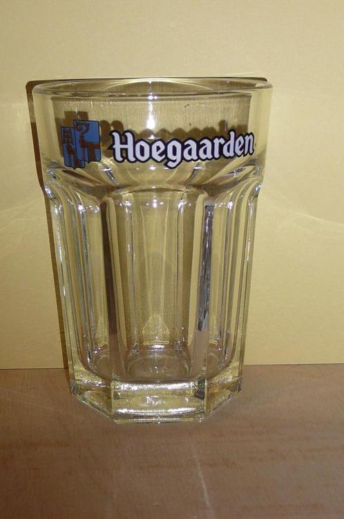 2 Bierglazen Hoegaarden  0,5 liter, Verzamelen, Glas en Drinkglazen, Bierglas, Ophalen of Verzenden